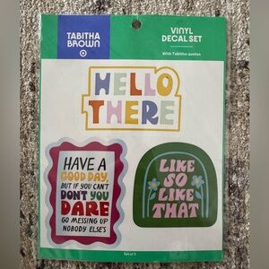 Tabitha Brown Vinyl Decal Set